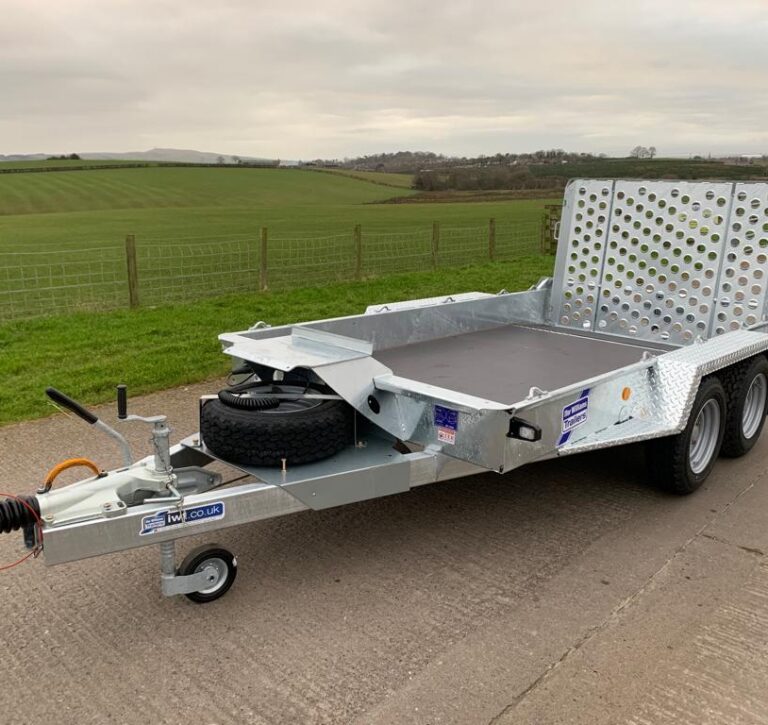 1.0 ton Ifor Williams Mini Excavator Trailers