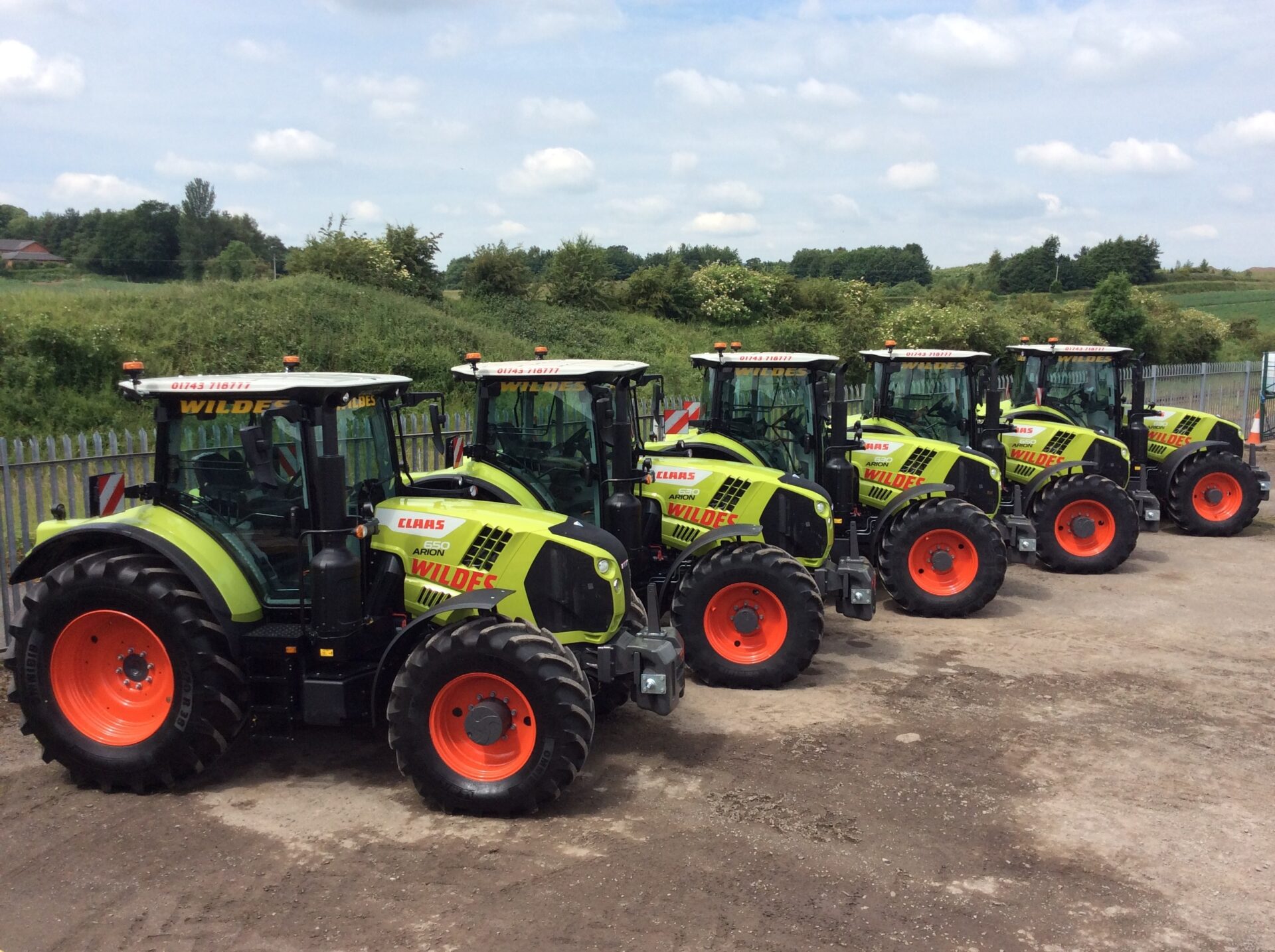 Claas 650 Tractor